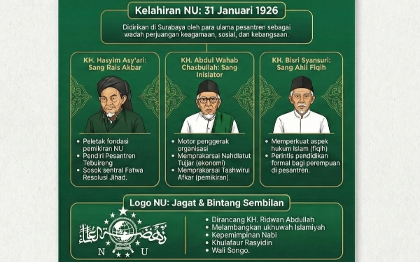 Satu Abad Nahdlatul Ulama, Jejak Tiga Serangkai Ulama dan Mandat Spiritual Syaikhona Kholil