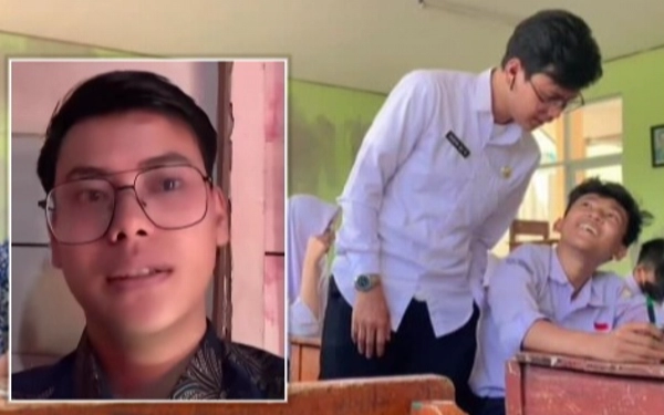 Husein  Guru Viral yang Curhat Pungli Pindah ke Bandung