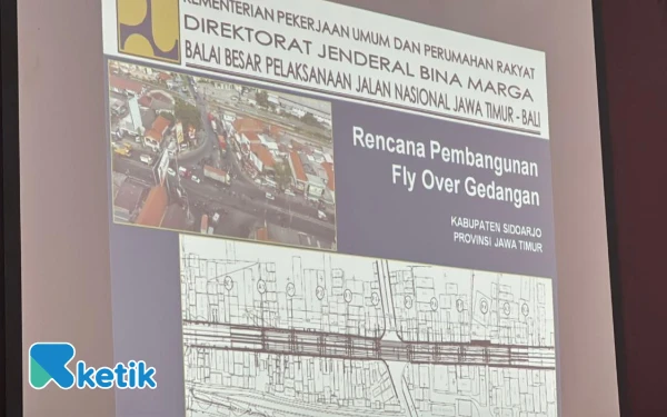 Thumbnail Berita - Pembebasan Lahan Flyover Gedangan Sidoarjo Mulai 2026, Anggarannya Rp 340 Miliar