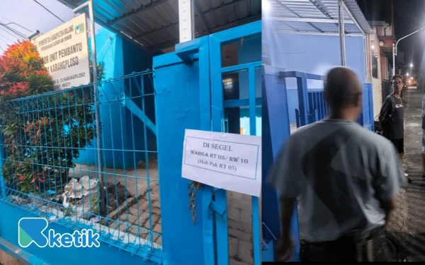 Warga Desa Ngijo Segel Kantor Unit Karena Air Mati, Tirta Kanjuruhan: Masih Proses Perbaikan