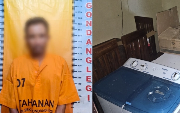 Thumbnail Berita - Pencuri Spesialis Rumah Kosong di Gondanglegi Ternyata Mantan Ayah Tiri Korban