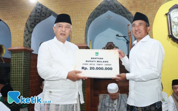 Thumbnail Berita - Kembali Gulirkan Suling, Bupati Malang Salurkan Hibah untuk Tempat Ibadah Rp20 Juta