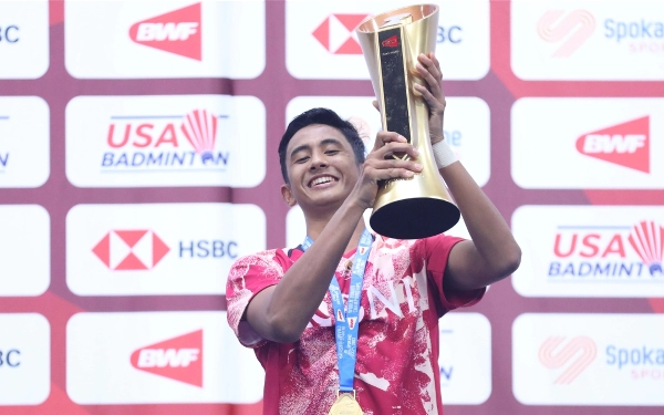 Alwi Farhan Menangi Kejuaraan Dunia Junior Tunggal Putra, Sedikit Obati Kegagalan Asian Games