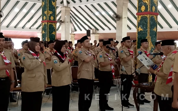 Thumbnail Berita - Resmi Dilantik! Pengurus Baru Kwarcab Pramuka Kabupaten Malang Siap Tancap Gas Jaga Alam dan Cetak Generasi Berkarakter