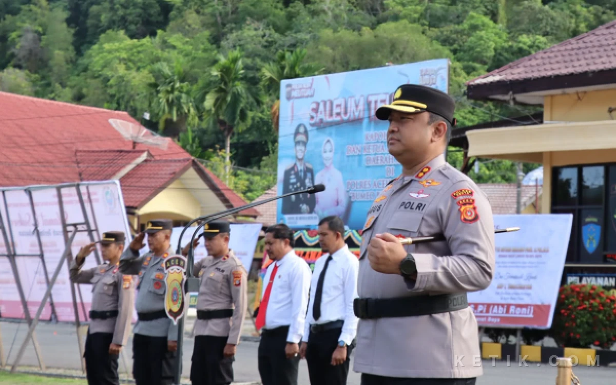 Thumbnail Berita - Kapolres Abdya Pimpin Sertijab Wakapolres, Kasat Reskrim, Kasat Lantas hingga Kapolsek