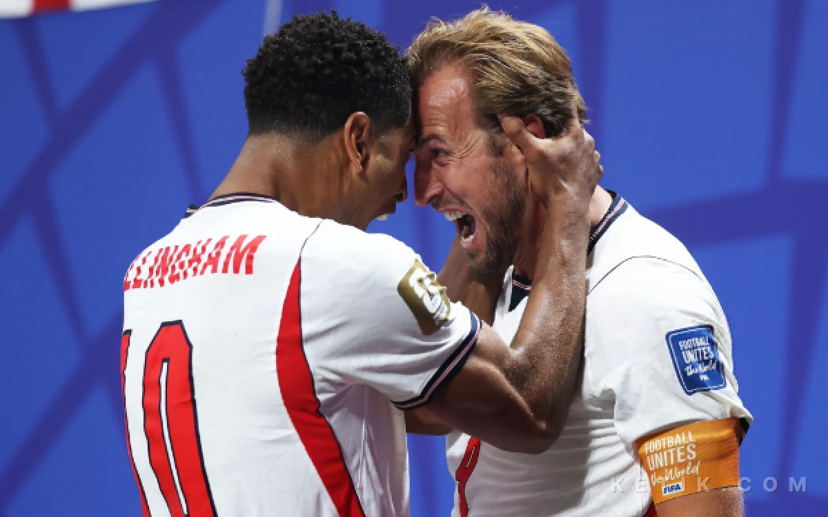 Thumbnail Berita - Hasil 32 Besar Piala Dunia 2026: Kane Dua Gol, Inggris Comeback Singkirkan Kongo DR