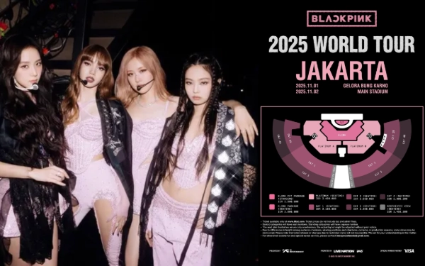 Thumbnail Berita - Blackpink Siap Menggebrak Jakarta Akhir Pekan Ini, Begini Cara Tukar Tiket Konser “Deadline”