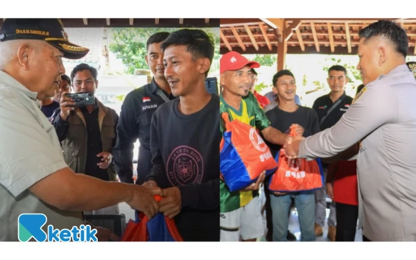 Thumbnail Berita - Ribuan Jiwa di Sitiarjo Terdampak Banjir, Bupati Malang dan Kapolres Salurkan Bantuan