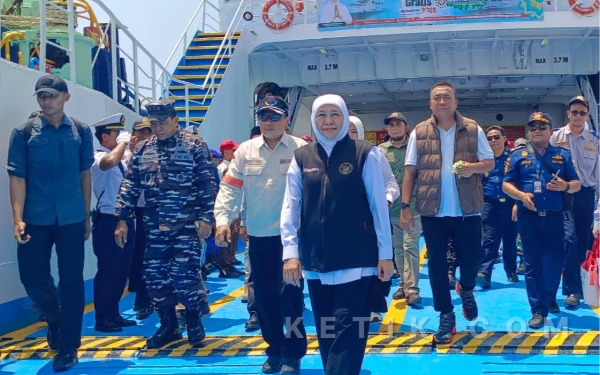 Thumbnail Berita - Gubernur Khofifah Lepas Mudik Gratis di Pelabuhan Jangkar Situbondo