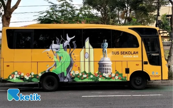Thumbnail Berita - Bus Sekolah Gratis Sidoarjo Mulai Beroperasi 2026, Sementara Layani 29 Sekolah