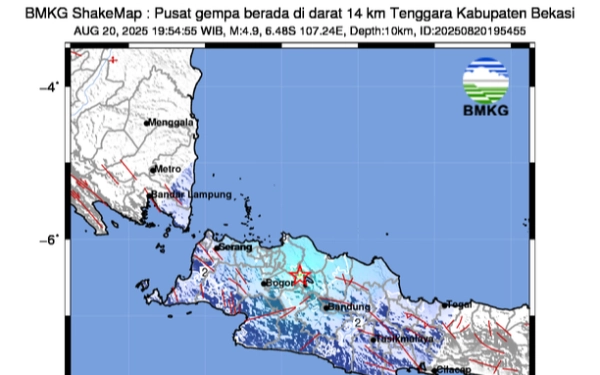 Thumbnail Berita - Warga Ibu Kota Berhamburan! Jakarta Diguncang Gempa Bumi 1-4 Detik