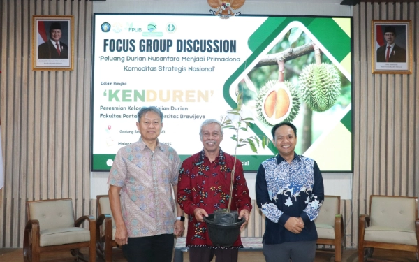 Thumbnail Berita - Akselerasi Durian Jadi Komoditas Strategis, FP UB Resmikan Kelompok Kajian Durian Nusantara
