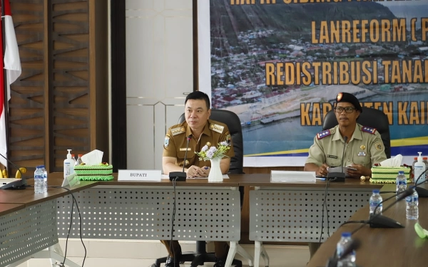 Redistribusi Tanah, Ini Arahan Bupati Kaimana Freddy Thie kepada Panitia Pertimbangan Landreform