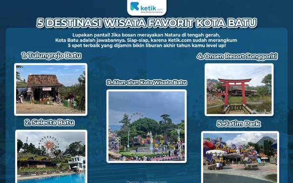 Anti Boring! 5 Wisata Kota Batu Bikin Libur Nataru Makin Level Up