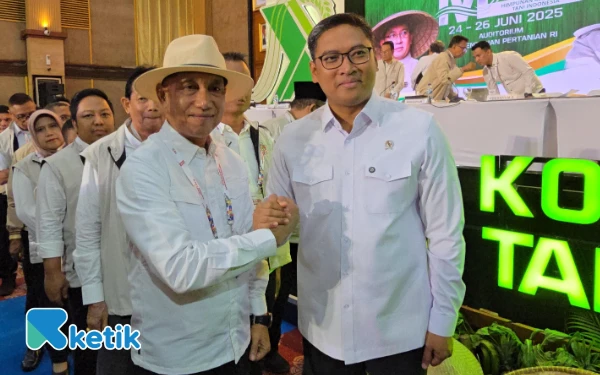 Thumbnail Berita - Ketua DPD Siap Kawal Ketum Baru Sudaryono HKTI, Jatim Garda Terdepan Lumbung Pangan Nasional