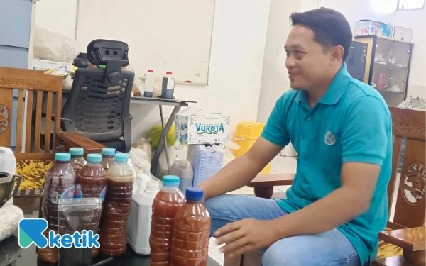Thumbnail Berita - Direktur CV Hawai Marine Hasan Basri: Limbah Chitin Hasilkan Asam Amino Bermanfaat untuk Pertanian