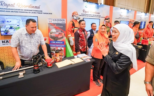 Thumbnail Berita - Terungkap di Rakor Penanganan Bencana! Durasi Kemarau di Jatim Tahun Ini Lebih Lama Dibandingkan 2025