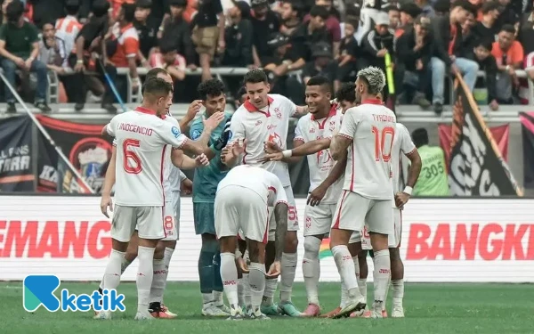 Thumbnail Berita - Malut United Tahan Laju Persija, Duel di JIS Berakhir 1-1