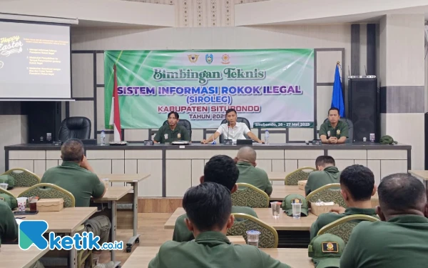 Petugas Satpol PP Situbondo Ikut Bimtek Siroleg untuk Berantas Peredaran Rokok Ilegal