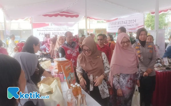 Disperindag Kabupaten Malang 5 Kali Gelar Pasar Murah, Sukses Kendalikan Inflasi