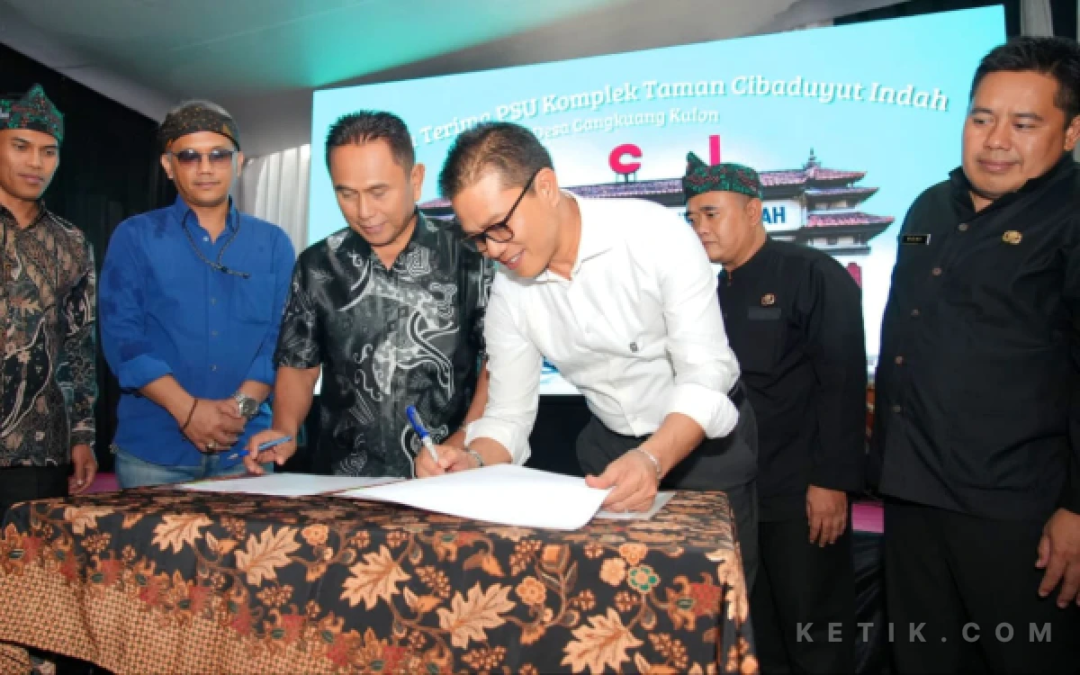 Thumbnail Berita - Tepati Janji, Bupati Bandung Terima PSU TCI: Pengembang Wajib Taat Aturan