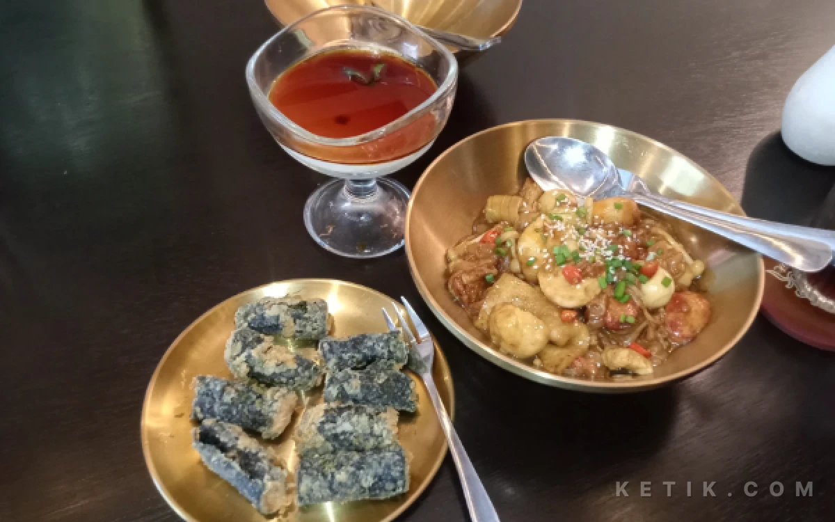Foto Sajian lezat dengan bumbu signature di Setumpuk Stirfry Malang. (Foto: Aliyah/Ketik.com)