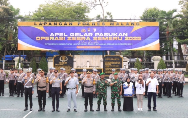 Thumbnail Berita - Polres Malang Terapkan ETLE dan Tilang Manual pada Operasi Zebra Semeru 2025