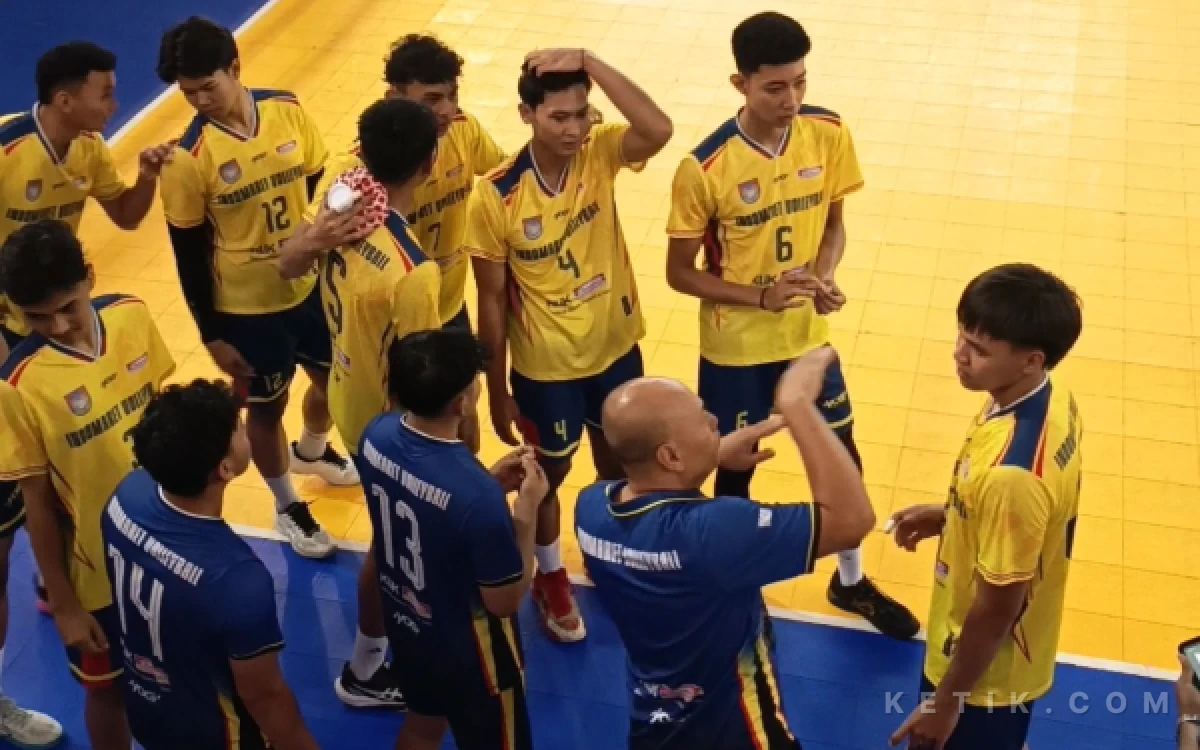 Foto Tim Indomaret Sidoarjo di GOR Merdeka Jombang, 27 Oktober 2026. (Foto: Rifat/Ketik.com)