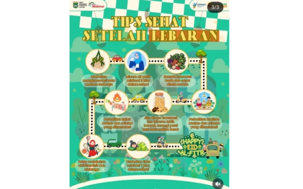 Thumbnail Berita - Dinkes Kabupaten Malang Bagikan Tips Sehat setelah Lebaran, Yuk Disimak