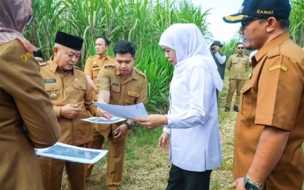 Thumbnail Berita - Gubernur Khofifah Pastikan Lahan 9,7 Hektare di Kabupaten Malang Siap untuk Sekolah Rakyat Standar Internasional
