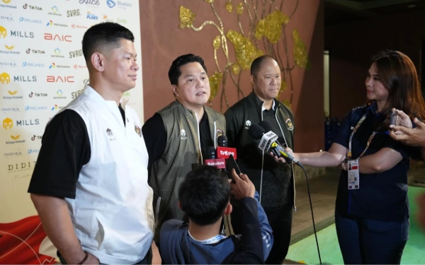 Thumbnail Berita - Indonesia Lampaui Target Emas SEA Games 2025, Menpora Erick Thohir: Bonus Rp1 Miliar Sudah Siap