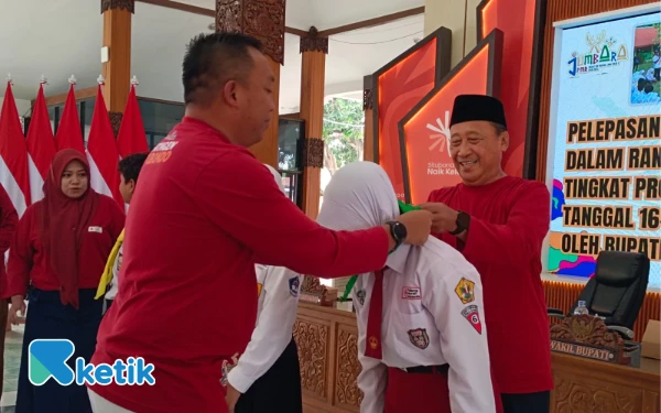 Thumbnail Berita - Ikuti Jumbara X Jatim 2025, Ini Pesan Bupati kepada Kontingen PMR Situbondo