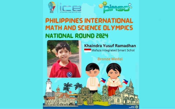 Siswa SD MISS Malang Berjaya di Philippines International Math and Science Olympics (PIMSO) 2025