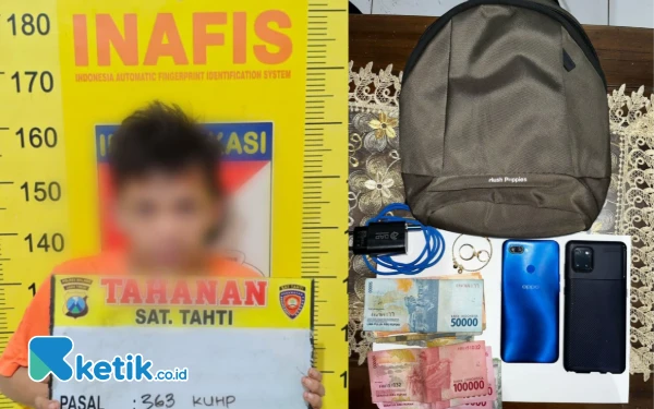 Polres Malang Bekuk Maling Rumah Kosong saat Ditinggal Salat Id, Kerugian Capai Rp18 Juta