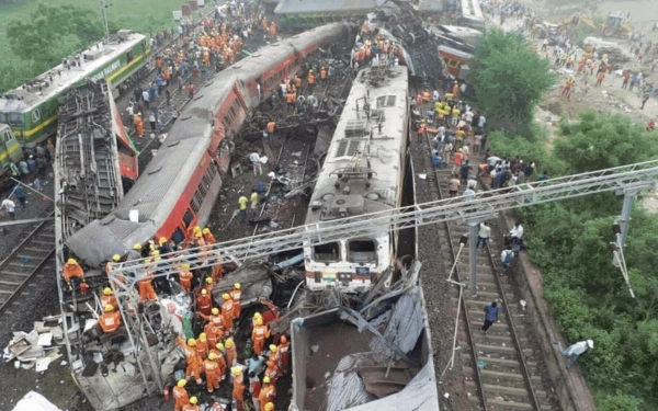 Tabrakan Kereta Api Paling Mematikan Sedekade Terakhir Terjadi di India, 233 Orang Tewas