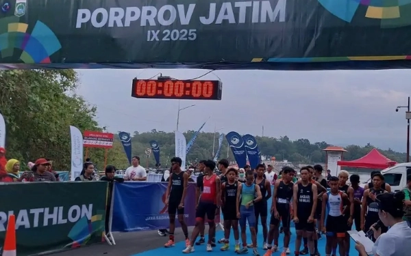 Thumbnail Berita - Ada Pertandingan Cabor Triathlon Porprov Jatim di Bendungan Lahor, Jalur Malang-Blitar Dialihkan