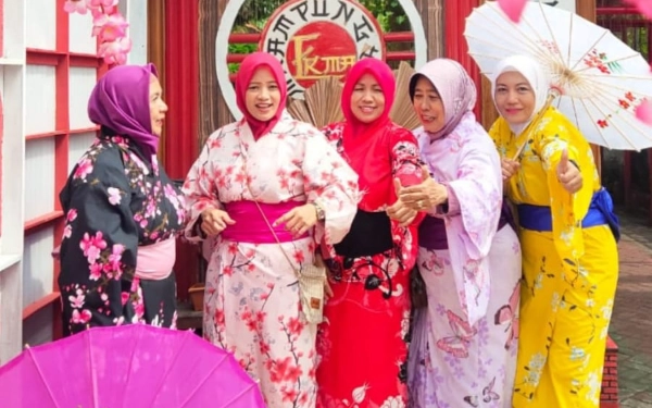 Kampung Nuansa Jepang di Banjar Sugihan Surabaya Siap Menyambut Libur Lebaran