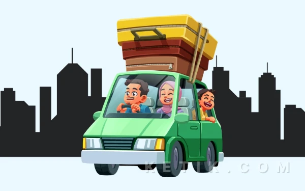 Thumbnail Berita - Lebih Separuh Penduduk Indonesia Diperkirakan Mudik pada Idulfitri 2026