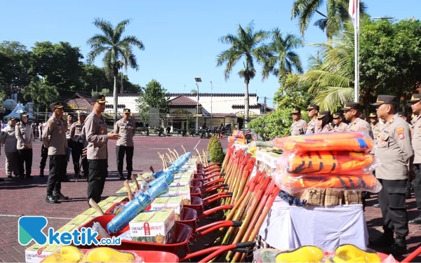 Antisipasi Bencana Alam, Polres Malang Siapkan Personel dan Peralatan