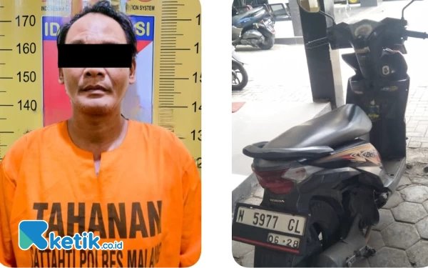 Terjebak di Gang Buntu, Pelaku Curanmor di Kabupaten Malang Diringkus Polisi