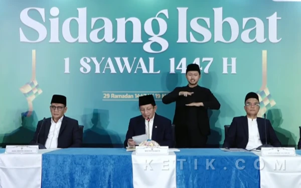 Thumbnail Berita - Hilal Tak Terlihat di 117 Titik, Pemerintah Tetapkan Hari Raya Idulfitri 21 Maret 2026