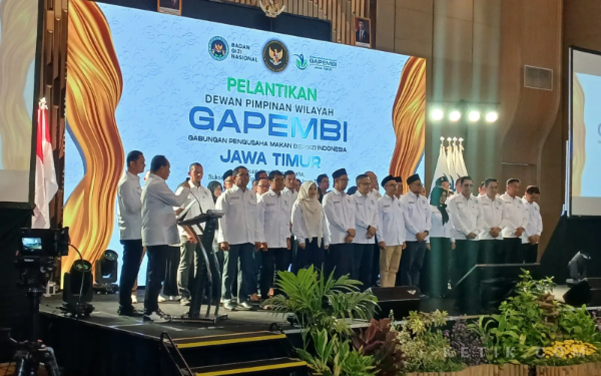 Resmi Dilantik di Malang, GAPEMBI Jatim Siap Jadi Pilar Program Makan Bergizi Nasional