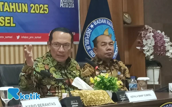 Thumbnail Berita - BNNP Sumsel Ungkap 37 Perkara Narkotika Sepanjang 2025, Libatkan 580 Relawan Anti Narkoba
