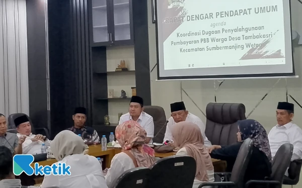 Thumbnail Berita - Uang PBB Diduga Disalahgunakan, Warga Desa Tambakasri Mengadu ke DPRD Kabupaten Malang