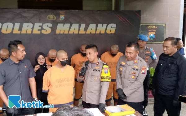 Mengaku LSM, Komplotan Pemerasan Terhadap Pelaku Usaha Ditangkap Polres Malang