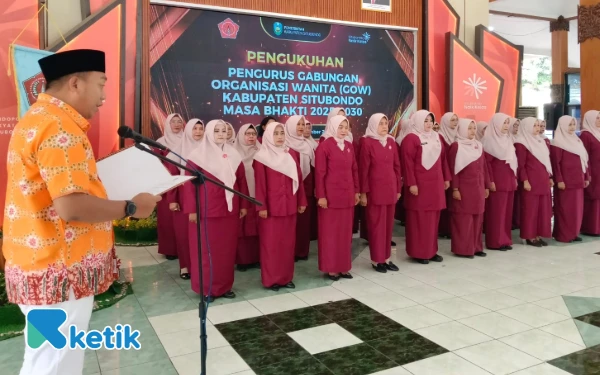 Thumbnail Berita - Kukuhkan Pengurus GOW, Bupati Situbondo Dorong Perempuan Tak Lagi Lini Kedua