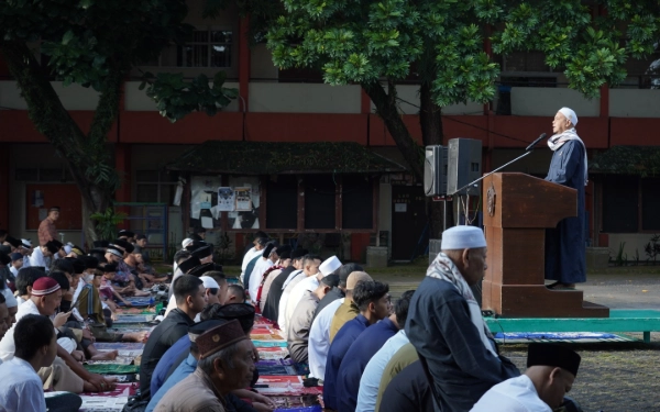 Salat Idulfitri di Unikama: Menjaga Kompas Moral dan Spiritual di Tengah Arus Modernisasi