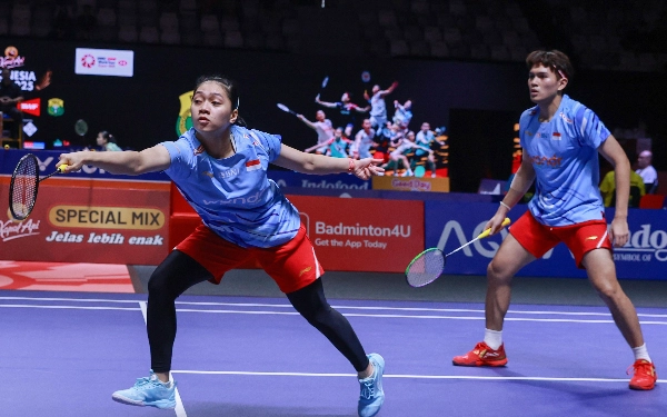 Adnan/Indah Buka Kemenangan Wakil Indonesia di 16 Besar