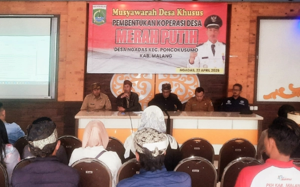 Thumbnail Berita - Pemuda Dilibatkan, Ngadas Mantapkan Pembentukan Koperasi Desa Merah Putih