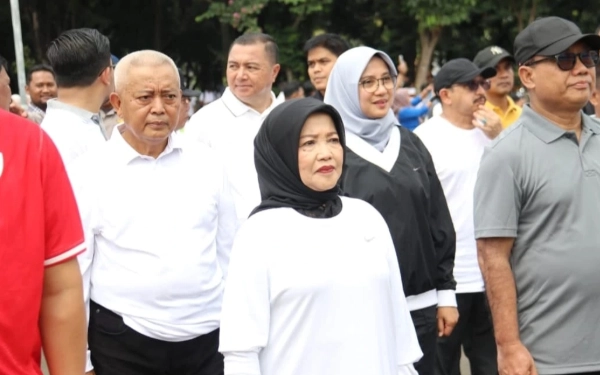 Ikuti Gladi Kotor Pelantikan, Bupati dan Wabup Malang Terpilih Jaga Kebugaran Fisik
